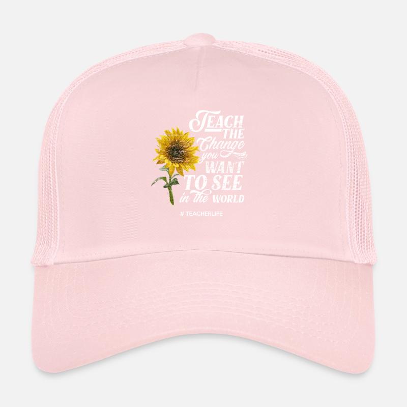 Lehrer Vorbild Sonnenblume Trucker Cap