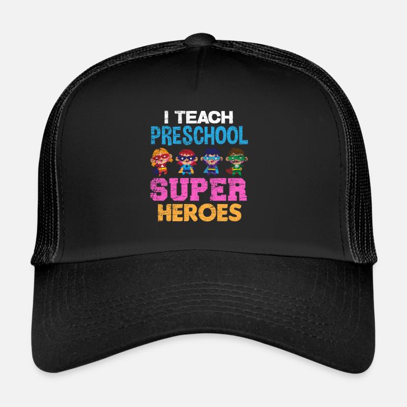 Enseignant préscolaire Casquette trucker 