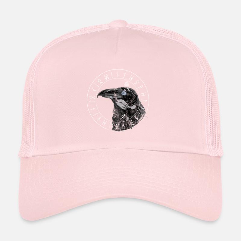 Wikinger Muninn und Huginn mit Ragnar Lothbrok Trucker Cap