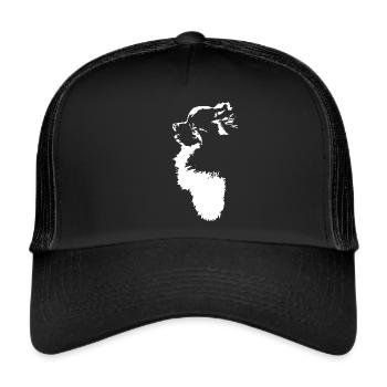 Pomeranian Pomeranian Dog Owner Dog Canine - Trucker Cap - black/black - Front