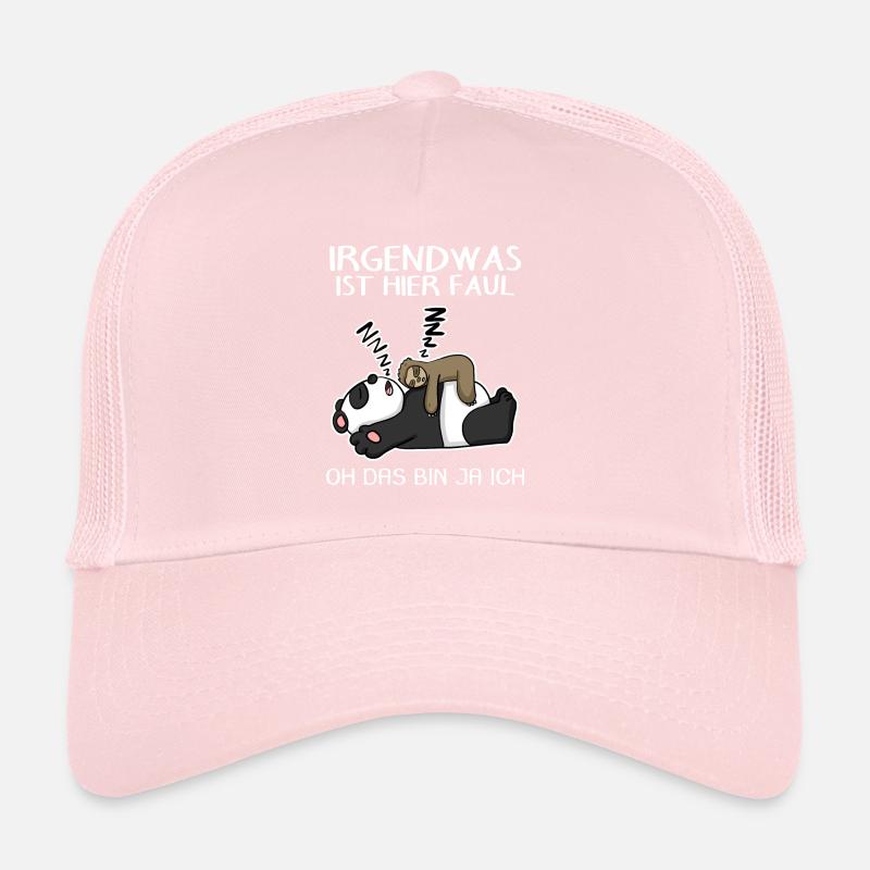 Faultier Spruch Panda Bär Trucker Cap
