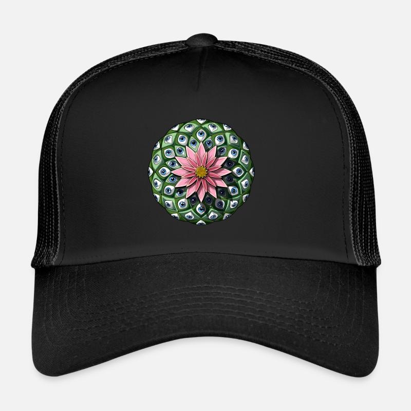 Cactus Peyotl psychédélique Casquette trucker 
