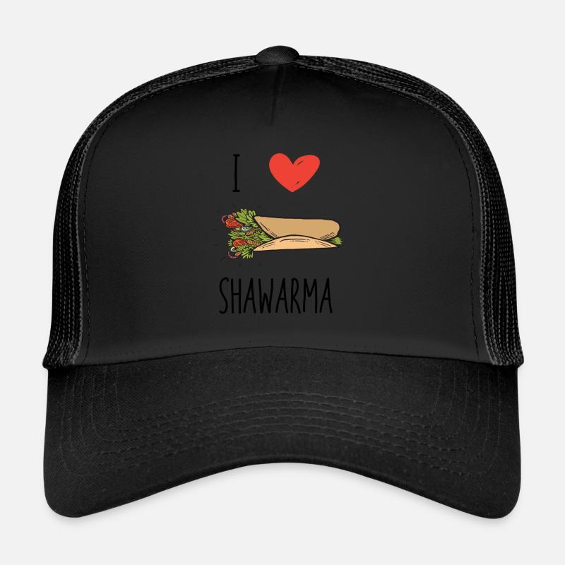 Shawarma arabe nourriture kebab cadeau drôle Casquette trucker 