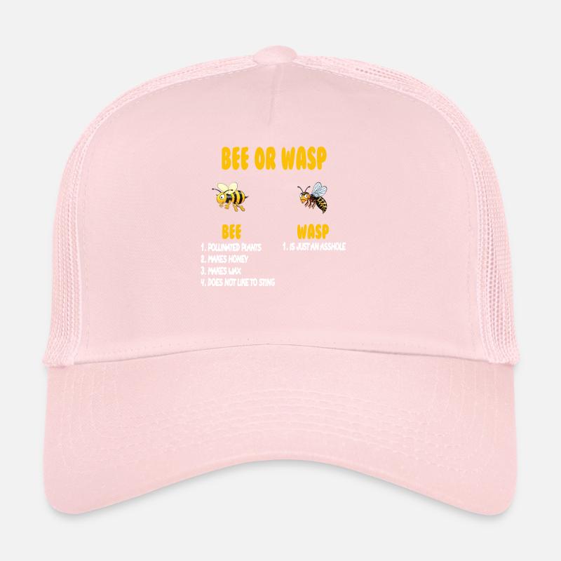 Abeille ou guêpe Casquette trucker 