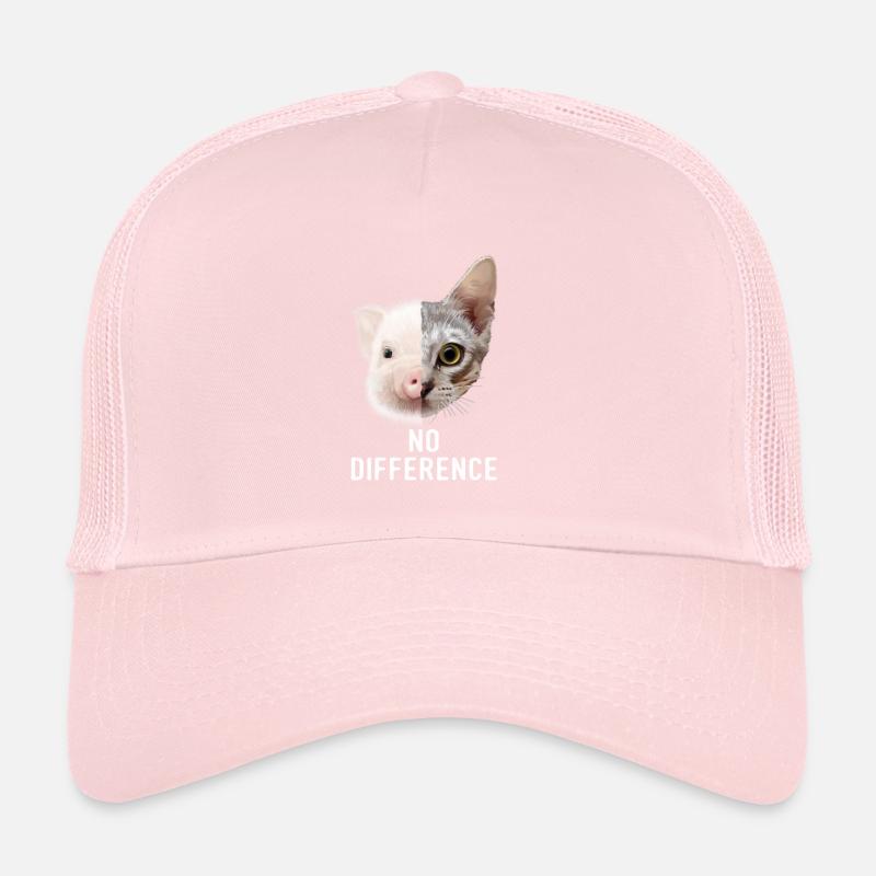 Pro Vegan No Difference Vegetarier Veganer Vegan Trucker Cap
