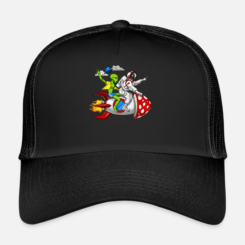 Magic Mushrooms Psychonauts Trucker Cap