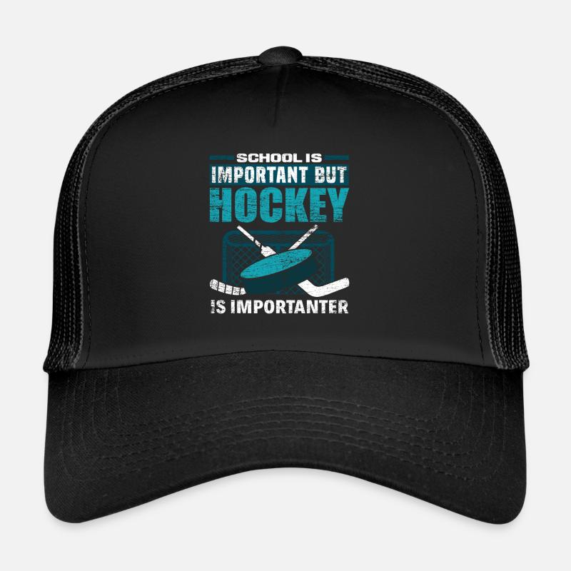 École de hockey Casquette trucker 