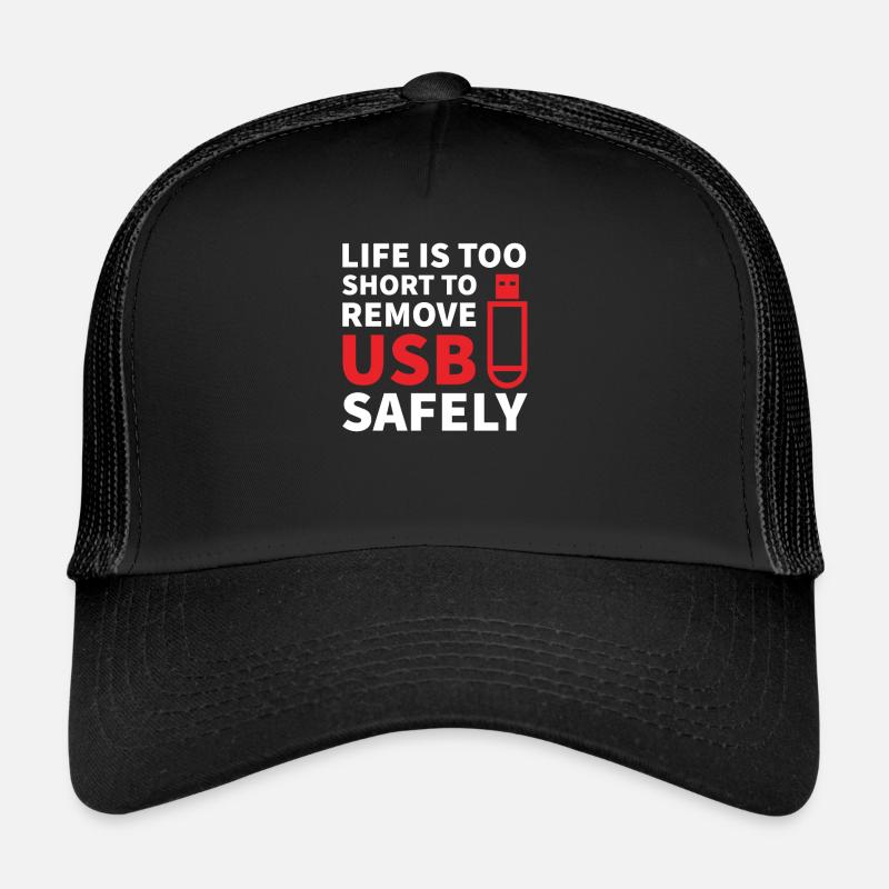 Informaticien Humour IT Admin Software Developer Casquette trucker 