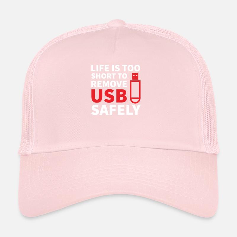 Computer Scientist Humor IT Admin Software Developer Trucker Cap
