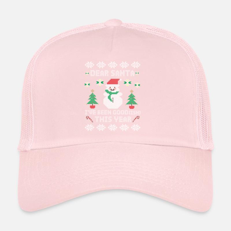 Pull de Noël laid Artig de Noël Casquette trucker 