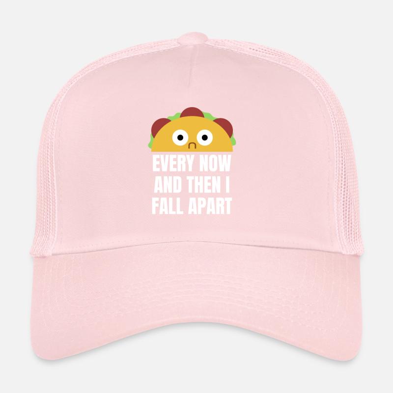 Taco De temps en temps, je m'effondre de la nourriture drôle Casquette trucker 