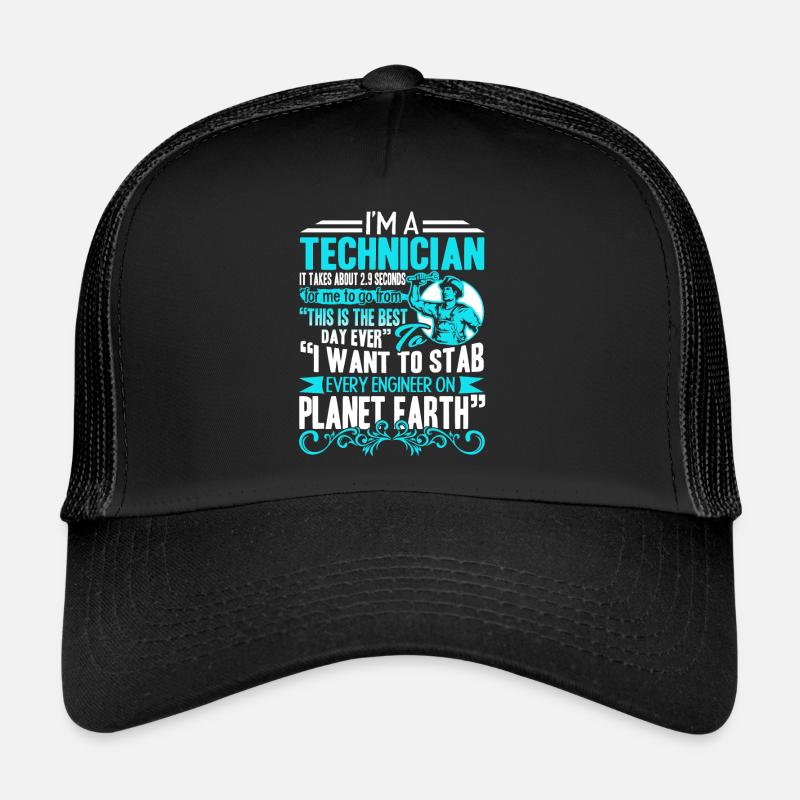 Techniker Ich bin ein Techniker Trucker Cap