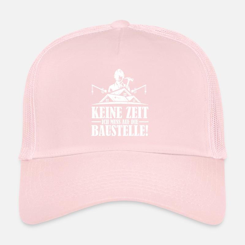 Bauarbeiter Baustelle Bauherr Geburtstag Geschenk Trucker Cap