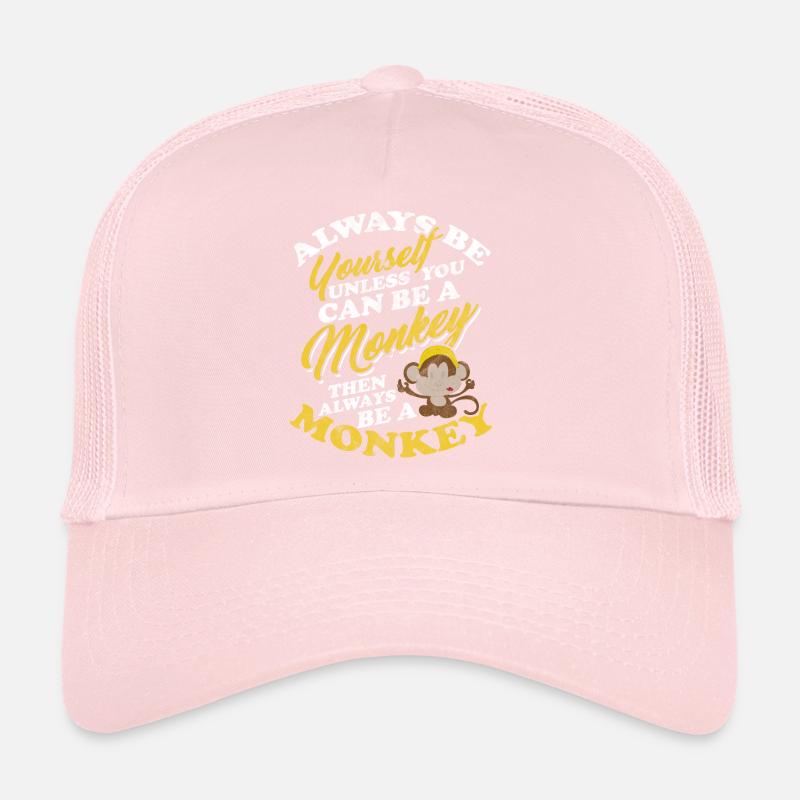Singe Gorilla Primat Monkey Primat Animal Lackaffe Casquette trucker 
