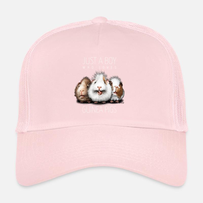 Guinea pig boy Trucker Cap