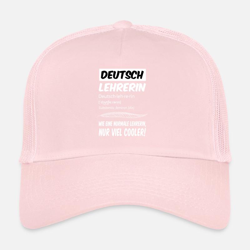 Geschenk Deutschlehrerin Trucker Cap