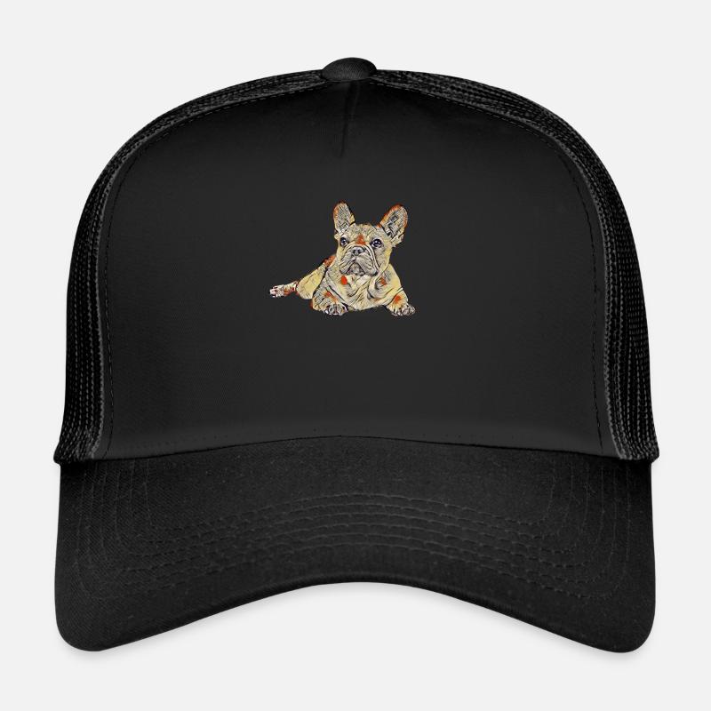 Bouledogue Français Vintage Casquette trucker 