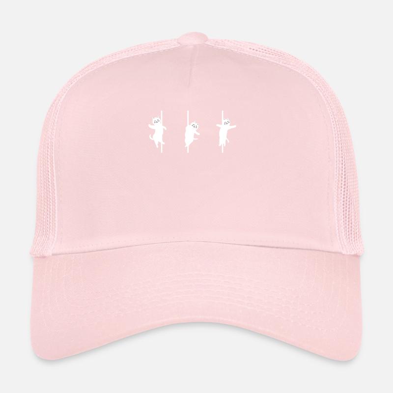 Pole dance cat t-shirt gift Trucker Cap