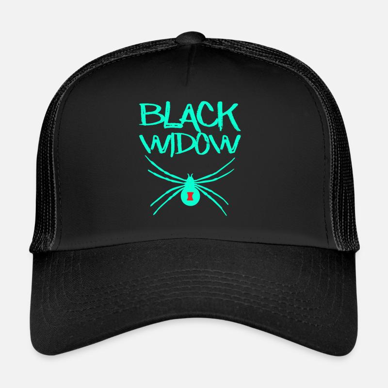 Black Widow Black Widow Araignée Casquette trucker 