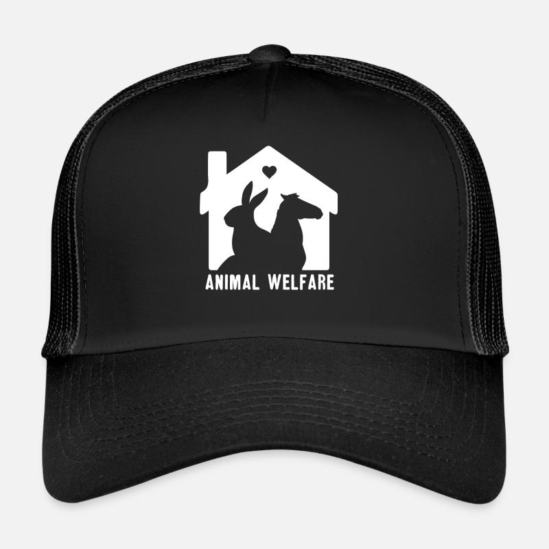 Animal Welfare House Save Animals Trucker Cap