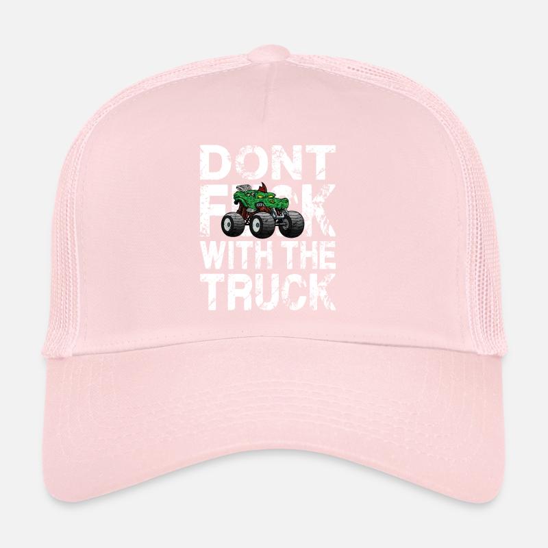 Cooler Monstertruck Spruch Crashshow Trucker Cap