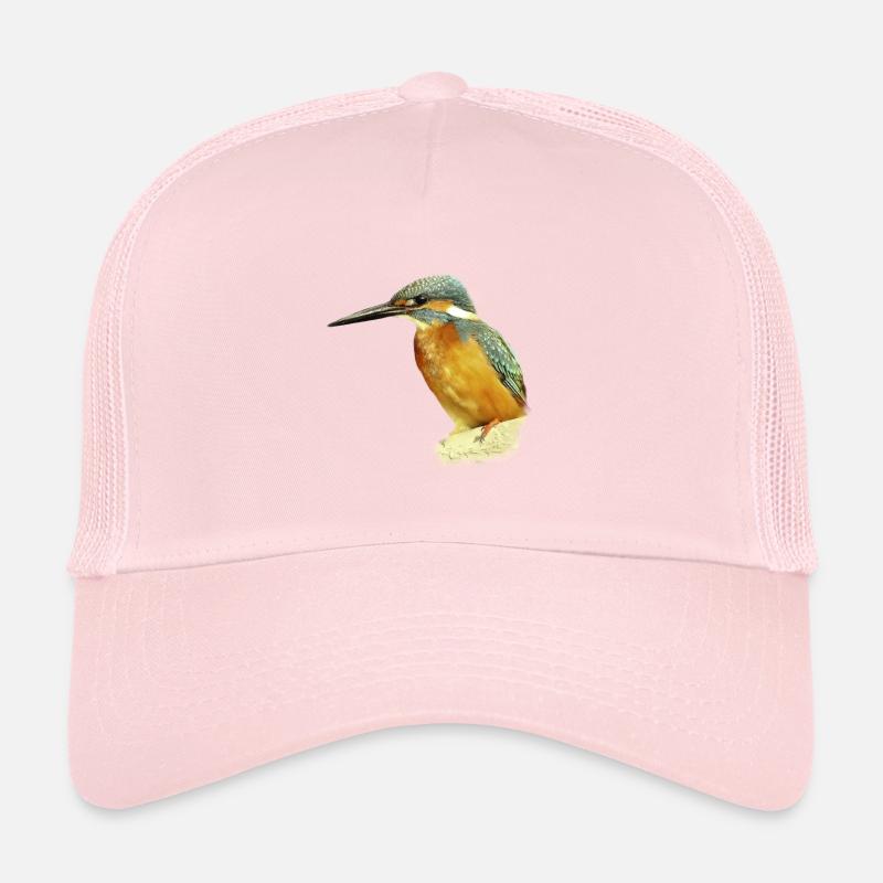 Cadeau d'illustration de conception de Kingfisher Casquette trucker 