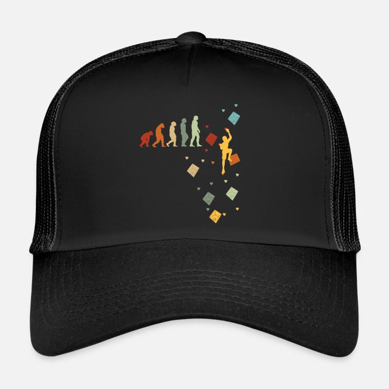 Klettern Bouldern vintage Bergsteigen Evolution Trucker Cap