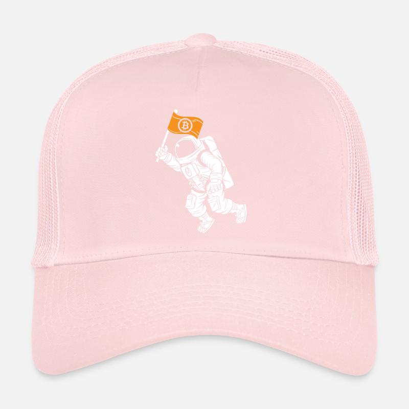 Bitcoin Atronaut Bitcoin à la Lune Bitcoin Casquette trucker 
