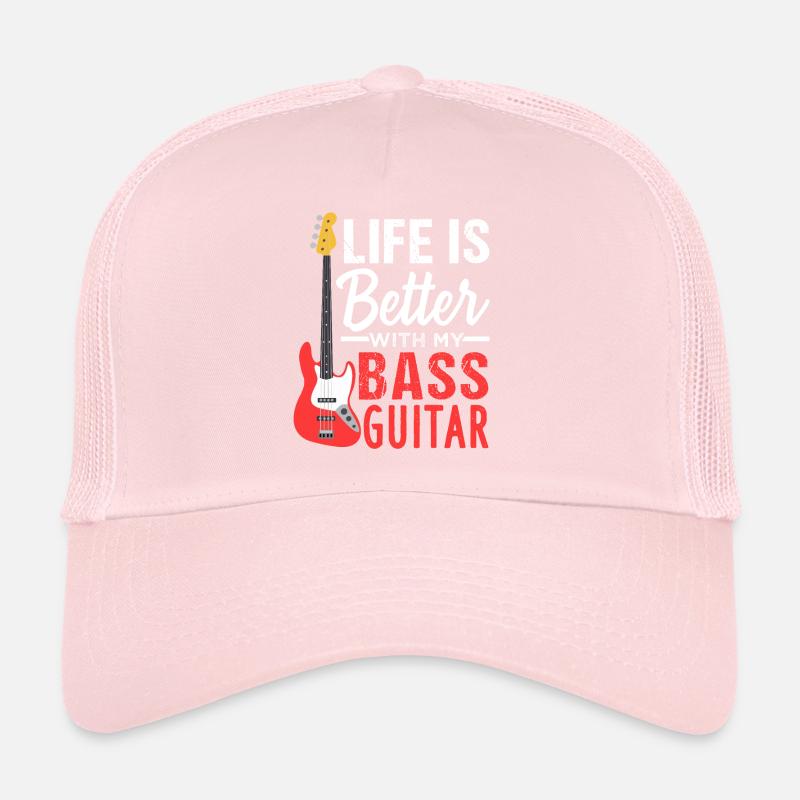 Basse guitare E-Basse Vie Casquette trucker 