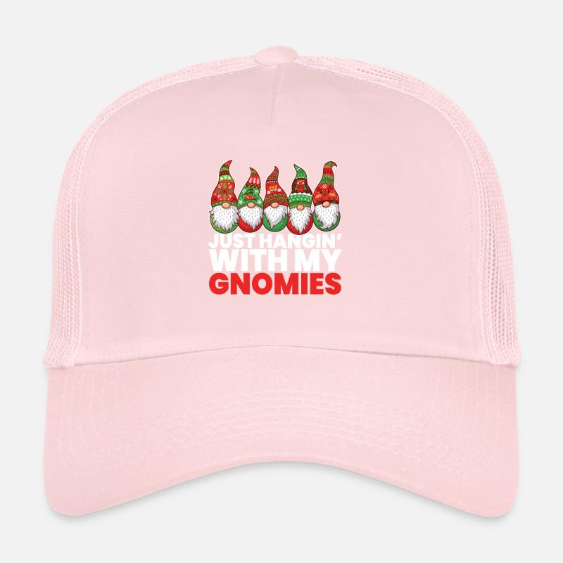 Juste accroché avec mes gnomies Gnomes Casquette trucker 