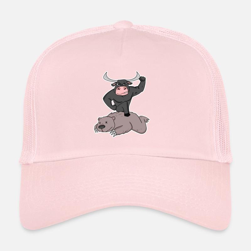 Bull and Bear Exchange Trucker Cap