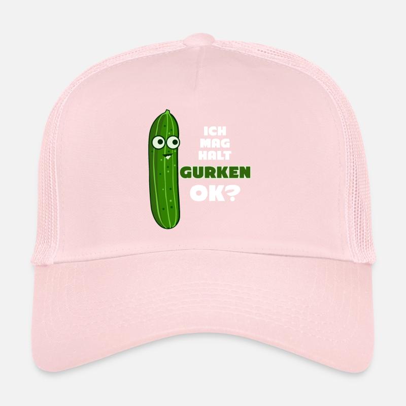Gurke - lustiger Spruch mit Gurken Trucker Cap