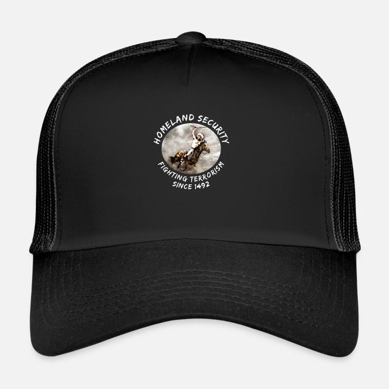 Amérindiens | Indien à cheval | sarcasme Casquette trucker 