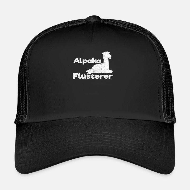 Alpaka Flüsterer Alpakas Lustiges Geschenk Trucker Cap