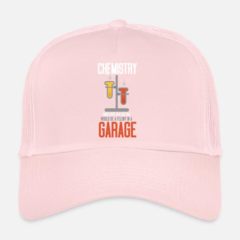 chemist chemistry lab nerd science geek Trucker Cap