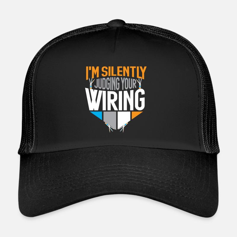 elektriker strom elektrik elektroniker beruf Trucker Cap