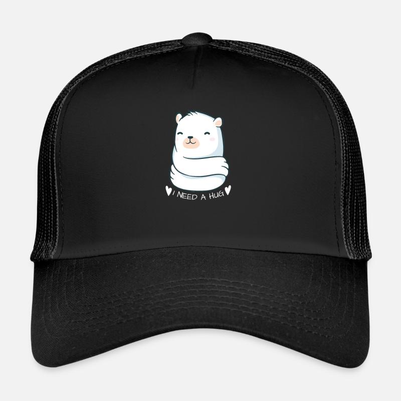 I Need A Hug Cuddle Day Cuddle Party Gift Trucker Cap