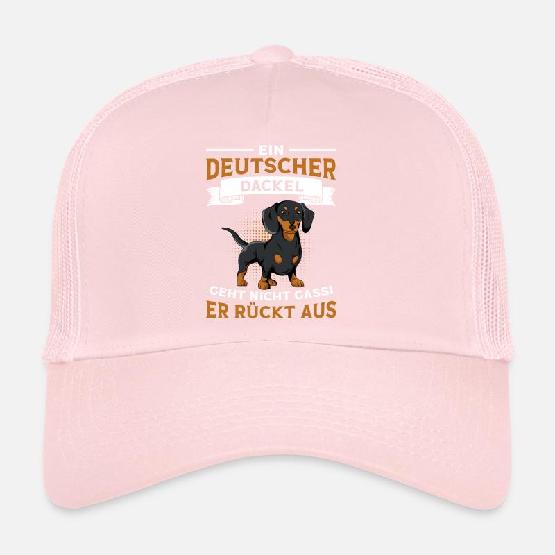 Dackel Spruch Hundehalter lustig Trucker Cap