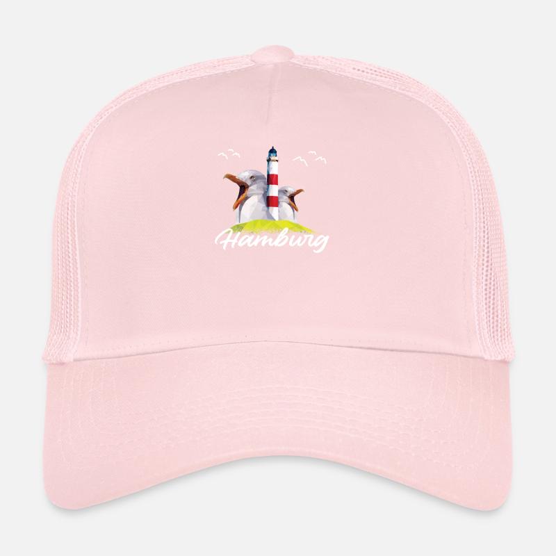 Hamburg Hamburger norddeutsch Möwe Geschenk Trucker Cap