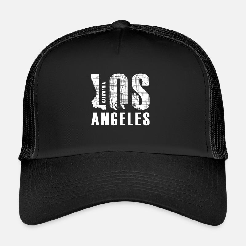 los Angeles - Trucker Cap - black/black
