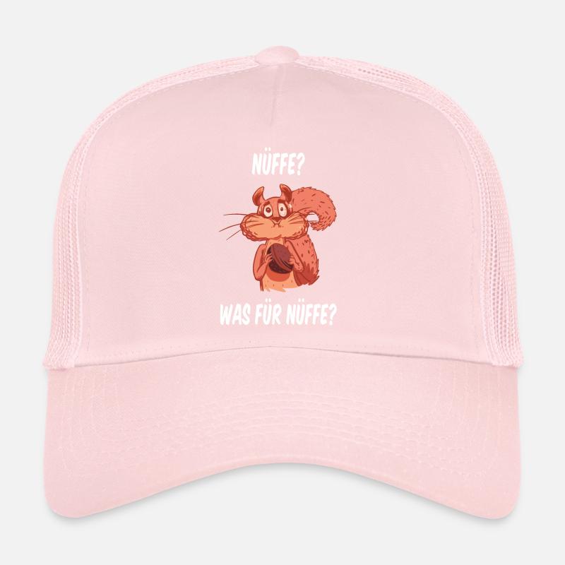 Eichhörnchen Nüffe Sprüche Oberteil Geschenk Trucker Cap