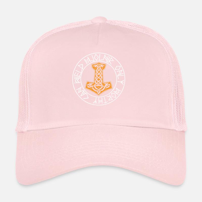 Mjolnir Hammer Thor Trucker Cap
