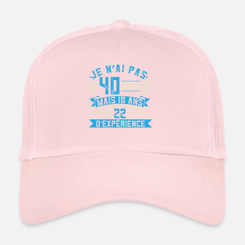 40 Ans Anniversaire Cadeau Casquette trucker 