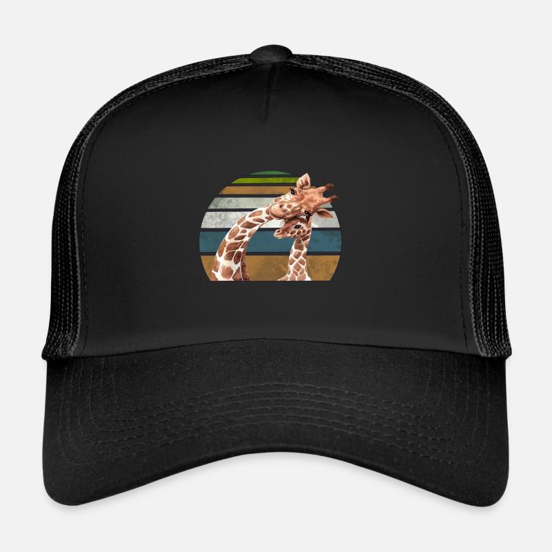 Giraffen Mutter Valentinstag Geschenk Trucker Cap