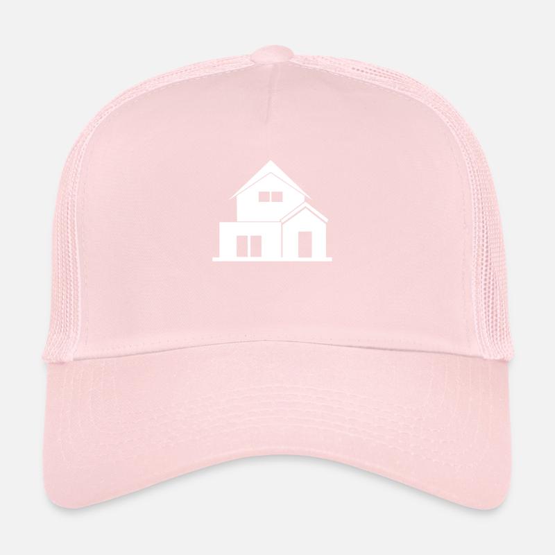 House White Trucker Cap