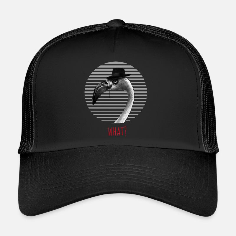 Flamingo WHAT? Trucker Cap