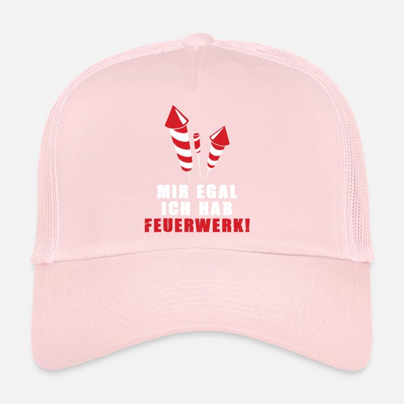 Pyro hat Silvester Feuerwerk Pyrotechnik Silvester Trucker Cap