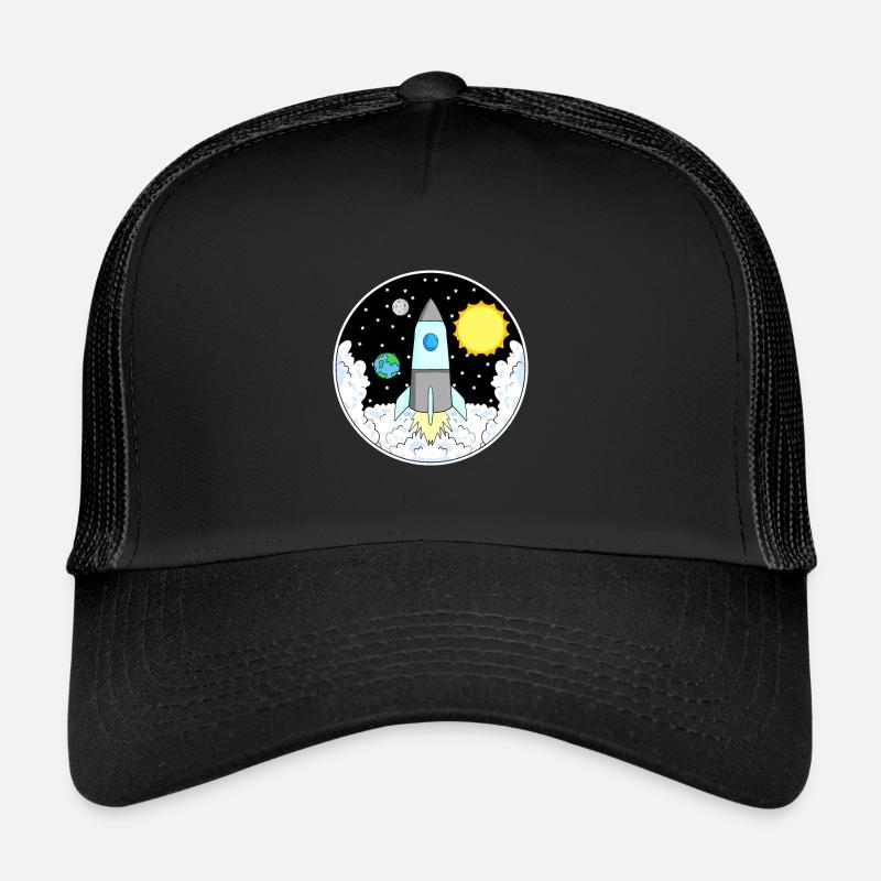 Espace fusée Casquette trucker 