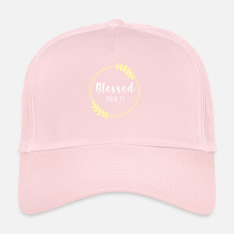 Christian bible verset fleur papillon Casquette trucker 