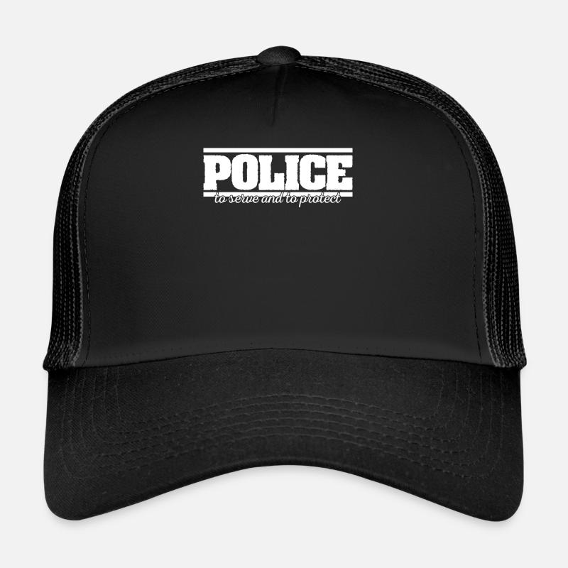 police Casquette trucker 